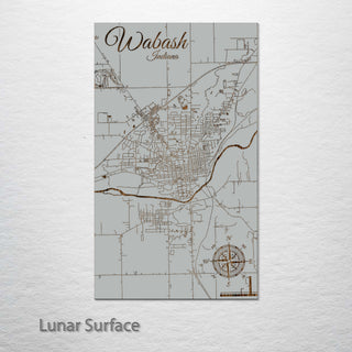 Wabash, Indiana Street Map