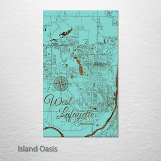 West Lafayette, Indiana Street Map