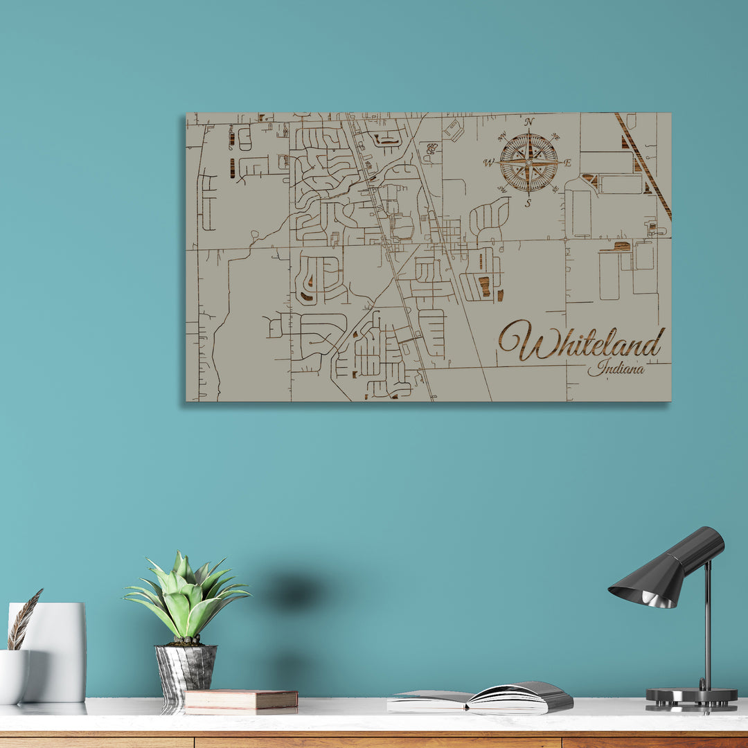 Whiteland, Indiana Street Map
