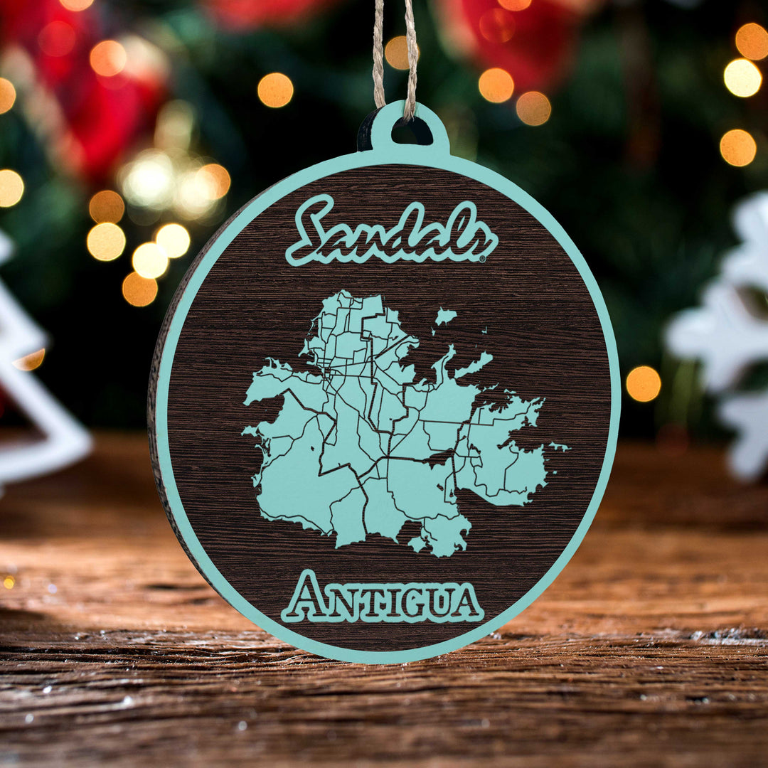FP0699 - Sandals Antigua Engraved Ornament (Bronze)