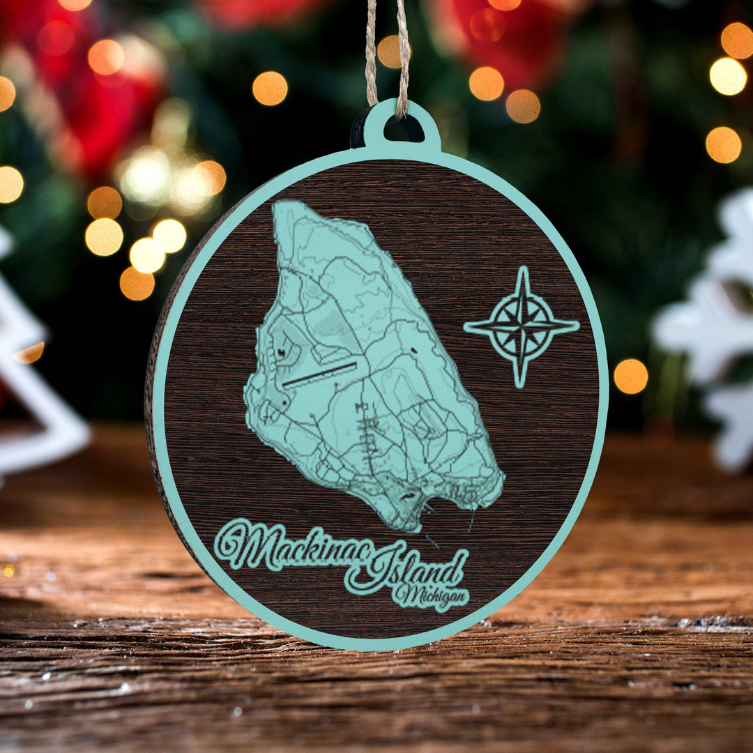 FP1159 - Mackinac Island Engraved Ornament (Standard)