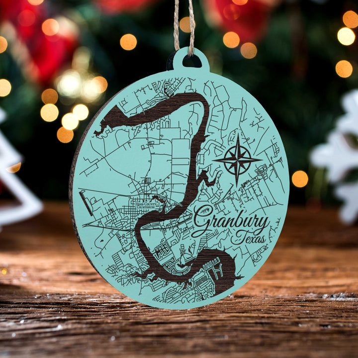 FP0701 - Granbury, TX Engraved Ornament (Standard)