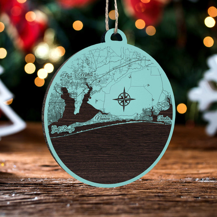 FP1153 - Pensacola Engraved Ornament (Standard)