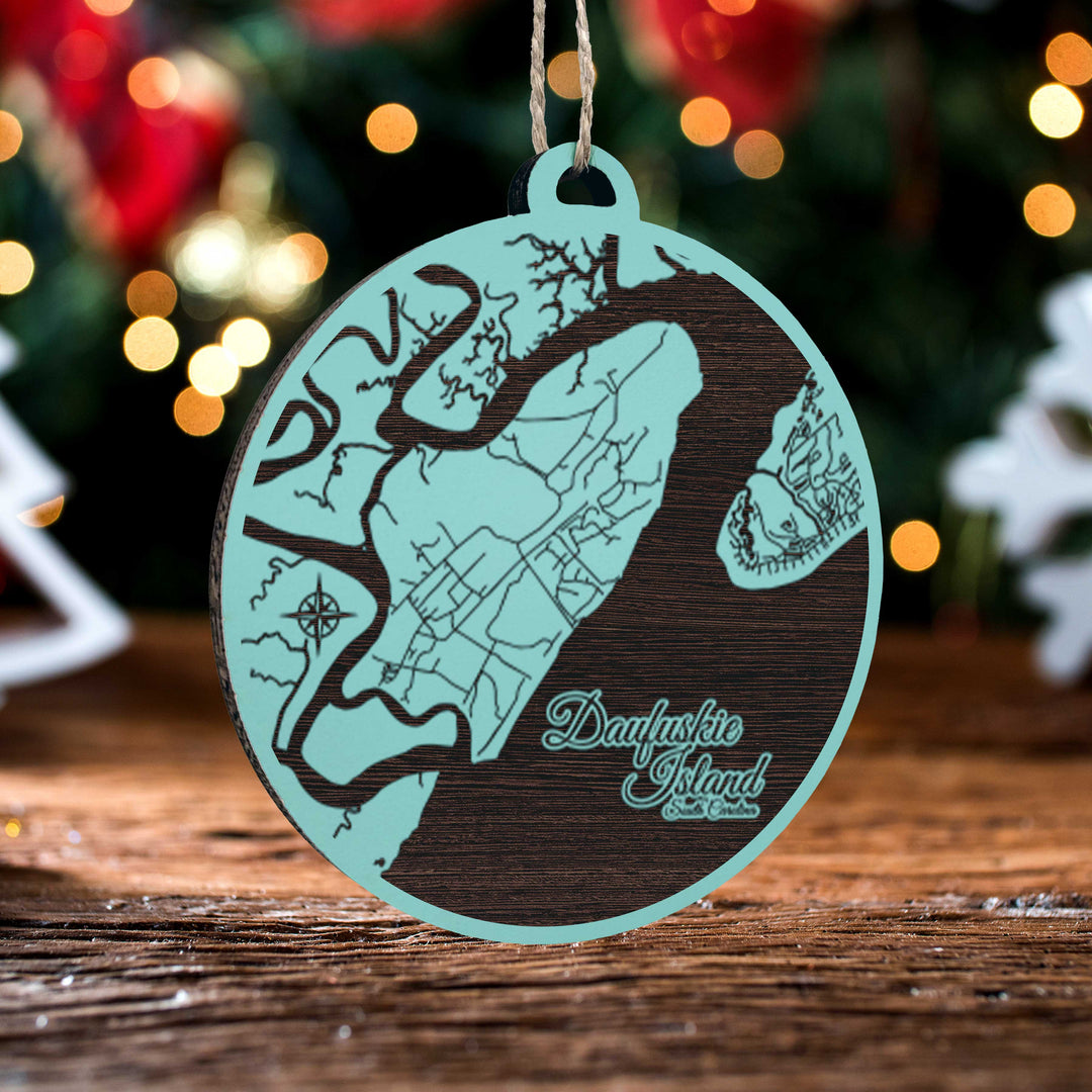 FP1418 - Daufuskie Island, SC Engraved Ornament (Standard)
