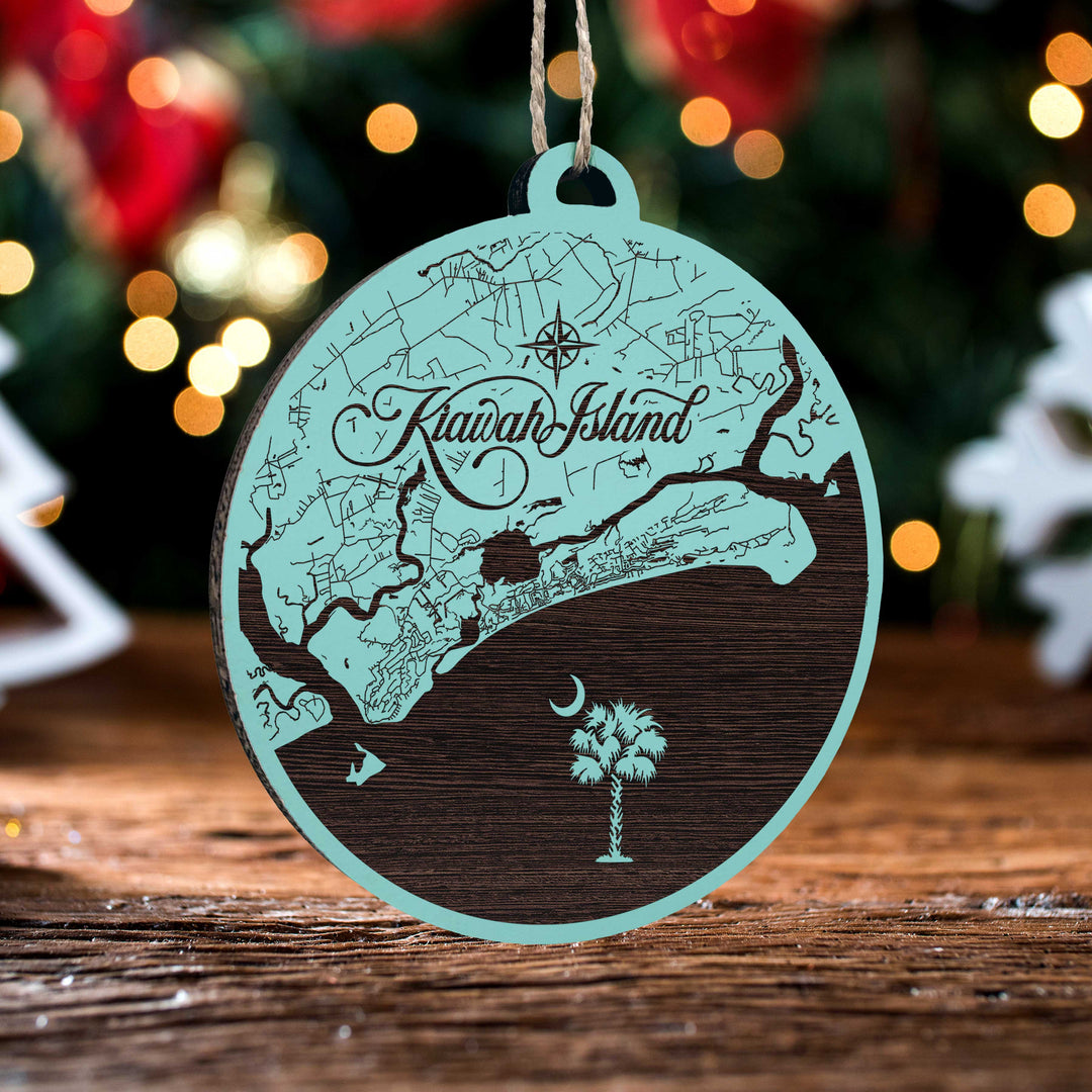 FP0736 - Kiawah Island, SC Engraved Ornament (Bronze)