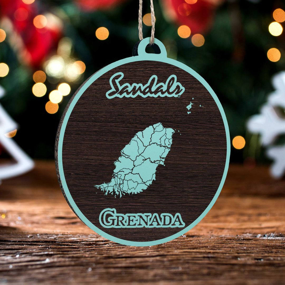 FP0699 - Sandals Grenada Engraved Ornament (Bronze)
