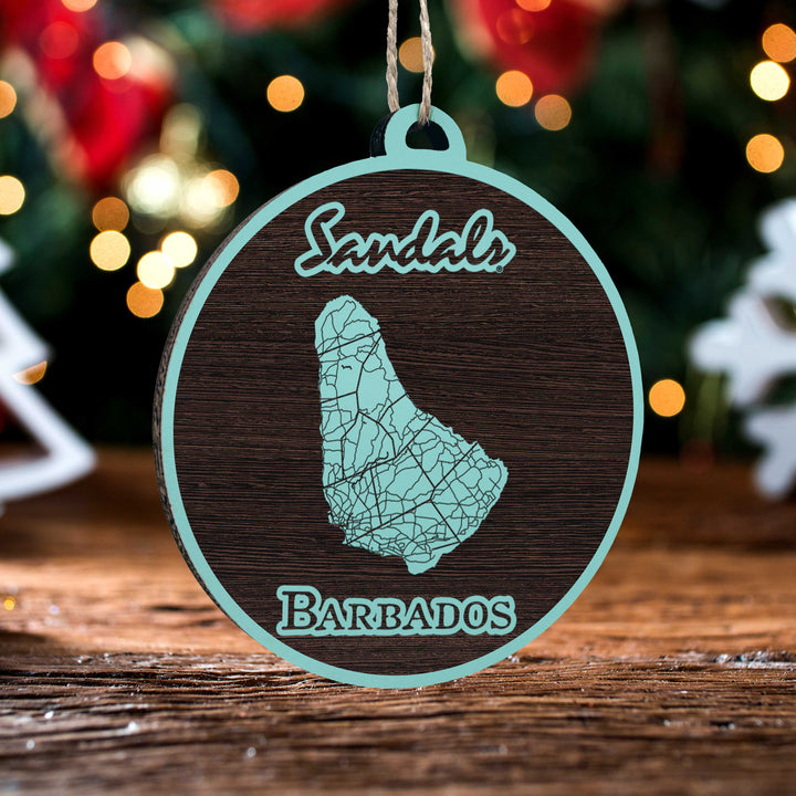 FP0699 - Sandals Barbados Engraved Ornament (Bronze)