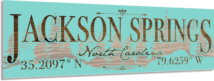 FP1449 - Jackson Springs, NC Engraved Stick (Standard)