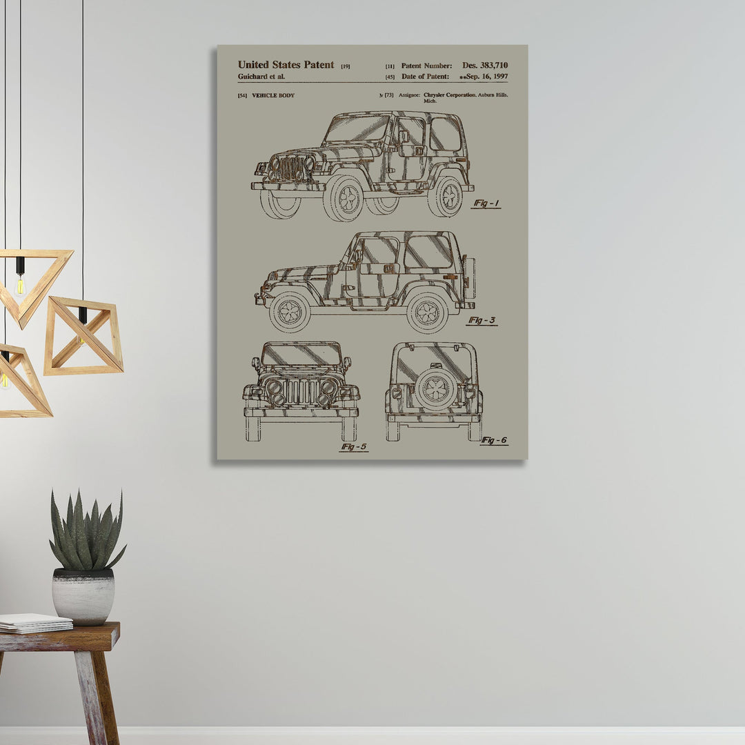Jeep Wrangler US Patent - Fire & Pine
