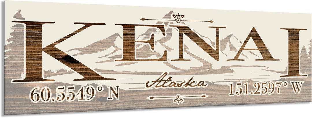 FP0022 - Kenai, AK Engraved Stick (Bronze)