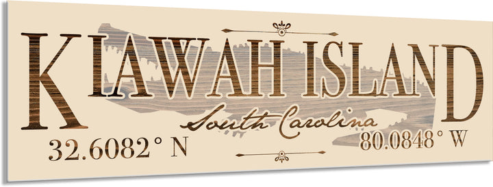 FP0736 - Kiawah Island, SC Gator Engraved Stick (Bronze)