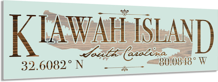 FP0736 - Kiawah Island, SC Gator Engraved Stick (Bronze)