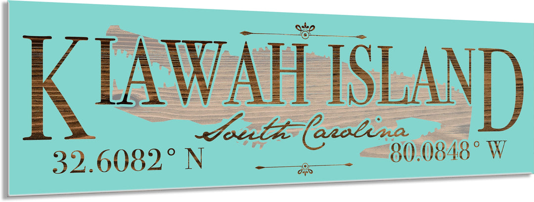 FP0736 - Kiawah Island, SC Gator Engraved Stick (Bronze)