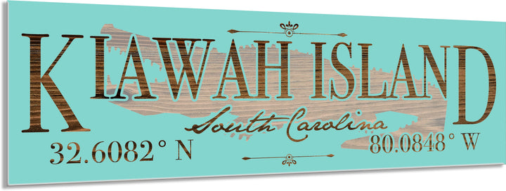 FP0736 - Kiawah Island, SC Gator Engraved Stick (Bronze)