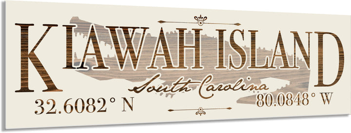 FP0736 - Kiawah Island, SC Gator Engraved Stick (Bronze)