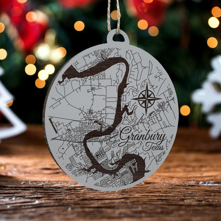 FP0701 - Granbury, TX Engraved Ornament (Standard)