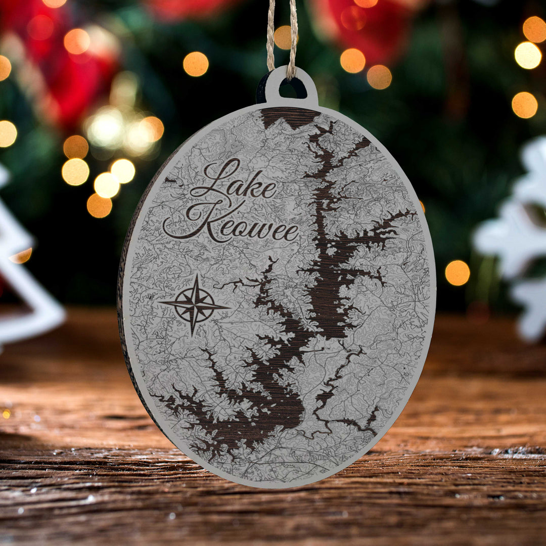 FP1023 - Lake Keowee, SC Engraved Ornament (Standard)
