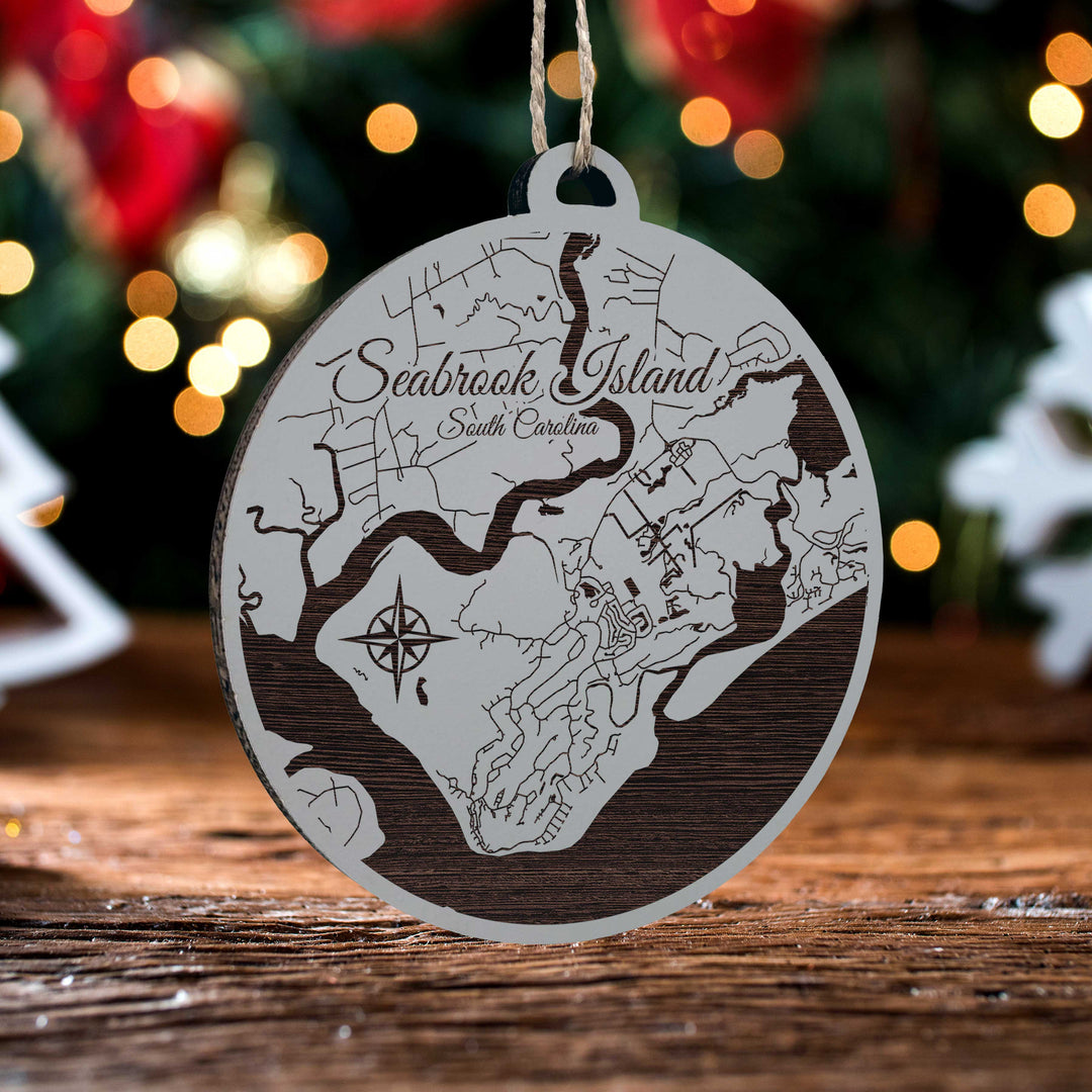 FP0736 - Seabrook Island, SC Engraved Ornament (Bronze)