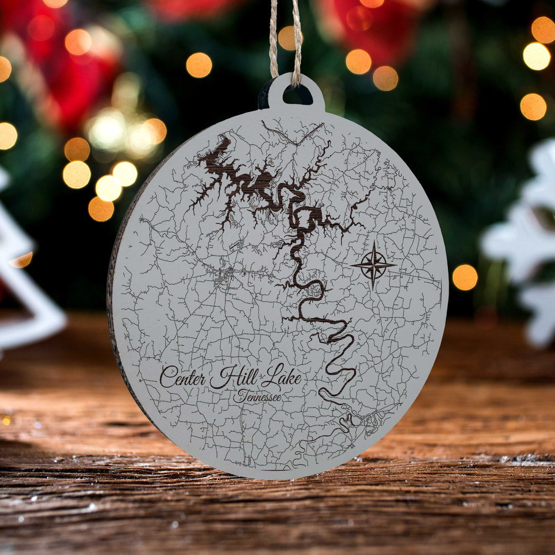 FP1589 - Center Hill Lake Engraved Ornament (Standard)