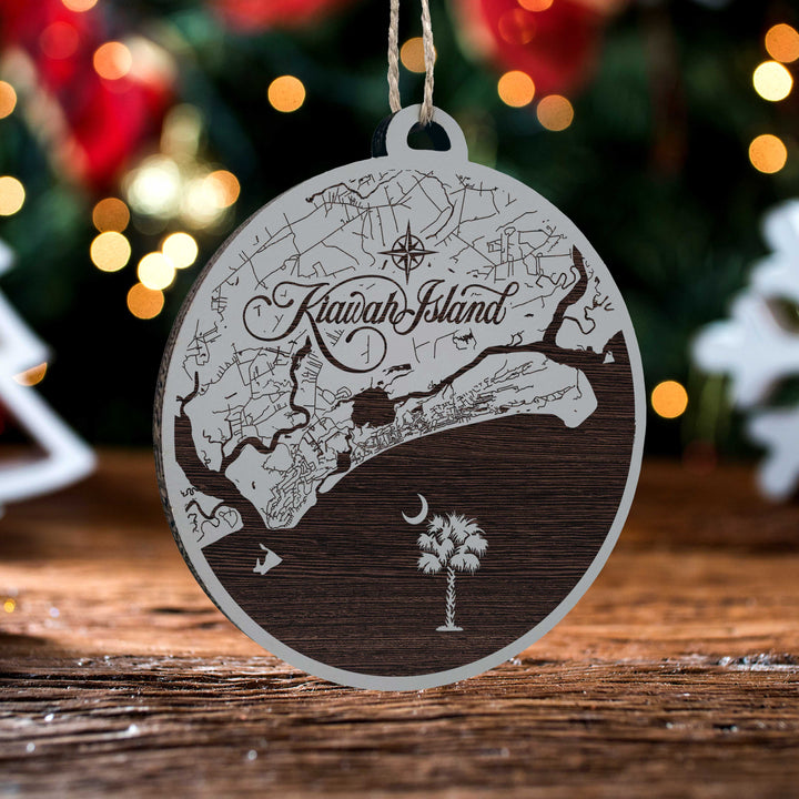 FP0736 - Kiawah Island, SC Engraved Ornament (Bronze)