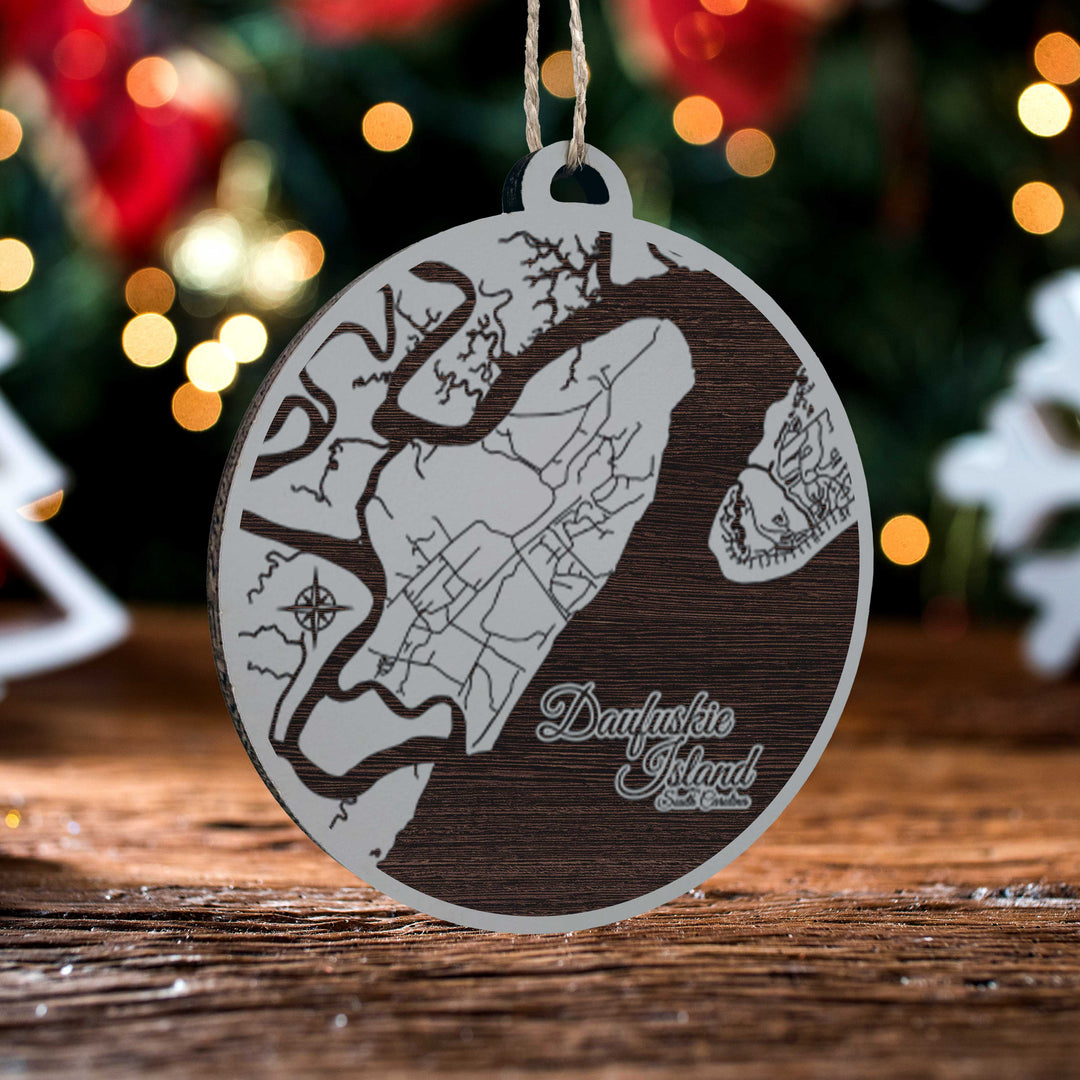 FP1418 - Daufuskie Island, SC Engraved Ornament (Standard)