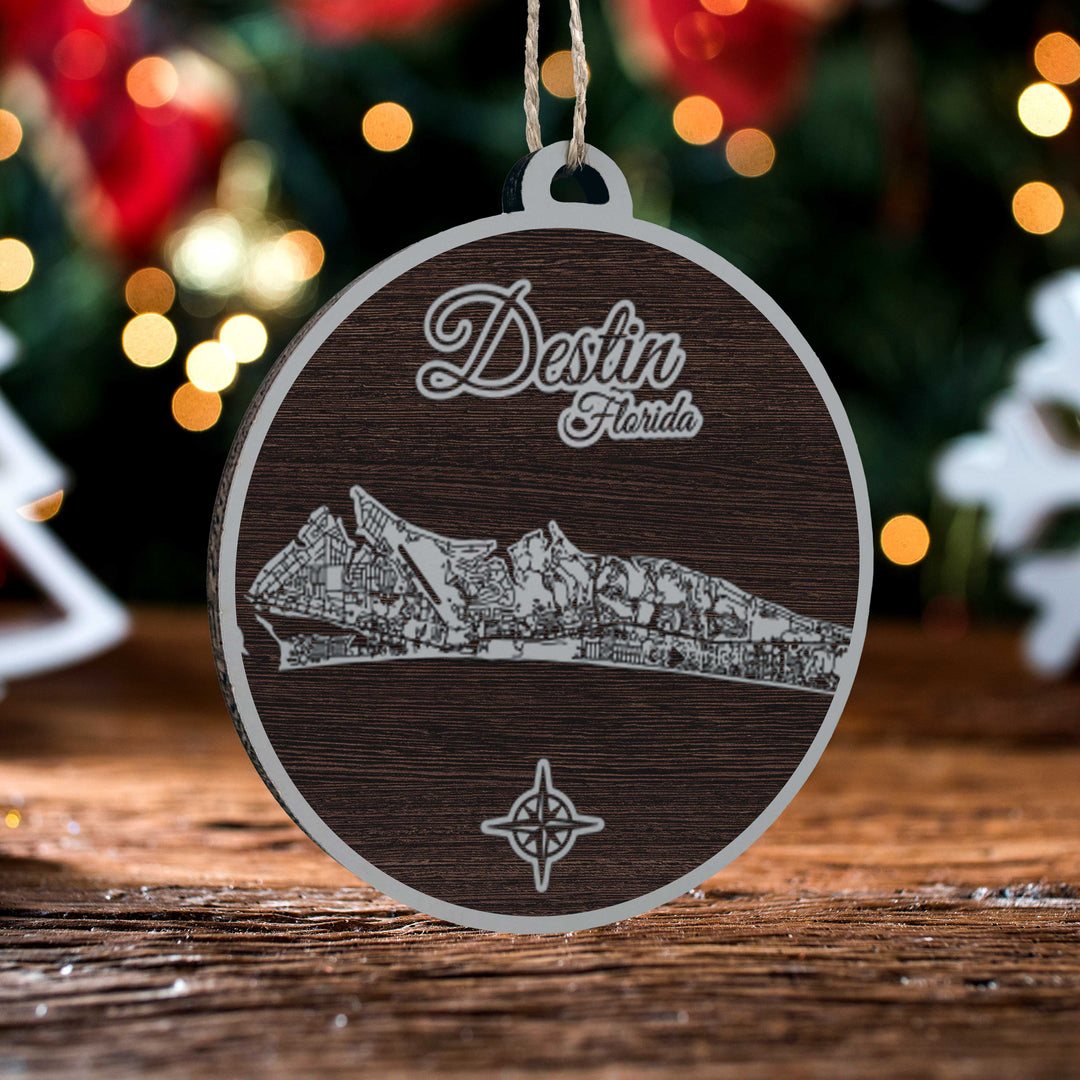 FP0772 - Destin, FL Engraved Ornament (Standard)