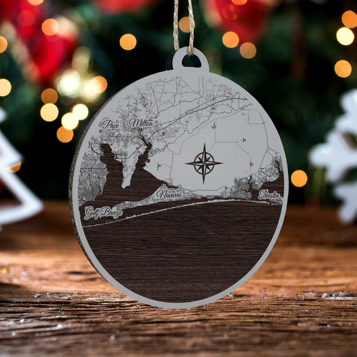 FP1153 - Pensacola Engraved Ornament (Standard)