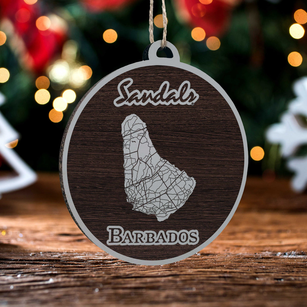 FP0699 - Sandals Barbados Engraved Ornament (Bronze)