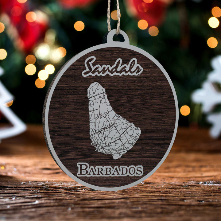 FP0699 - Sandals Barbados Engraved Ornament (Bronze)