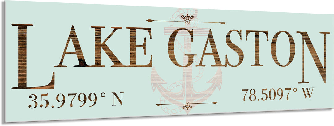 FP0849 - Lake Gaston, NC Engraved Stick (Standard)