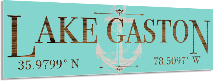 FP0849 - Lake Gaston, NC Engraved Stick (Standard)