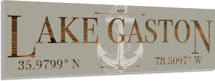 FP0849 - Lake Gaston, NC Engraved Stick (Standard)