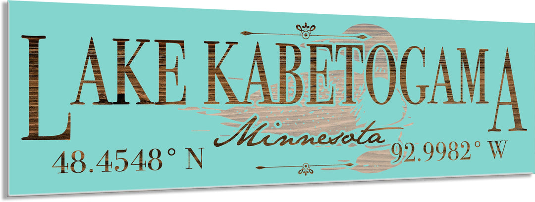 FP1148 - Lake Kabetogama, MN Engraved Stick (Standard)