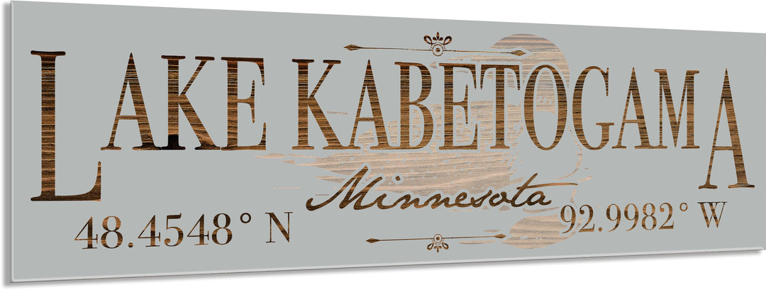 FP1148 - Lake Kabetogama, MN Engraved Stick (Standard)