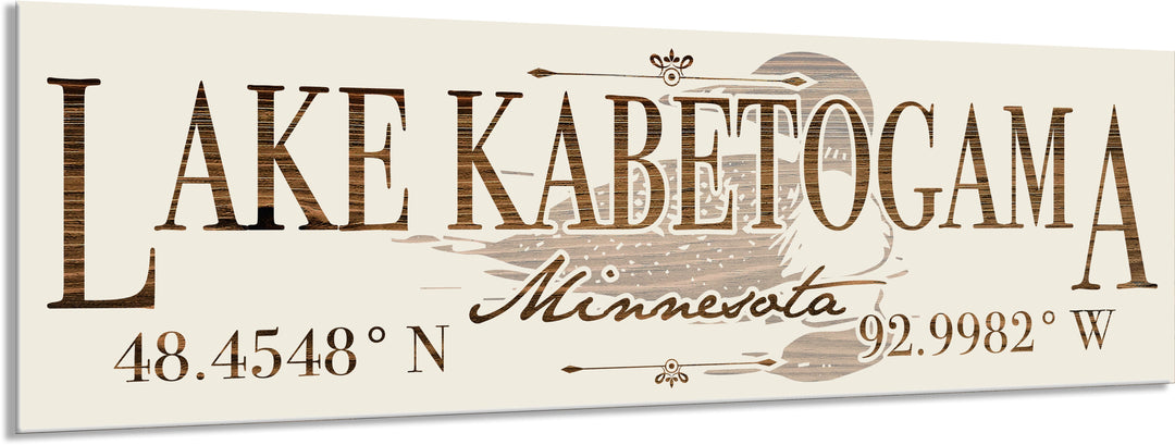 FP1148 - Lake Kabetogama, MN Engraved Stick (Standard)