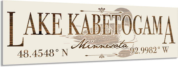 FP1148 - Lake Kabetogama, MN Engraved Stick (Standard)