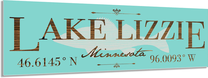 FP1412 - Lake Lizzie, IN Engraved Stick (Standard)