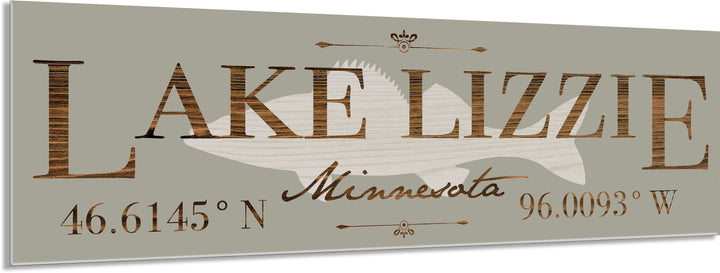 FP1412 - Lake Lizzie, IN Engraved Stick (Standard)