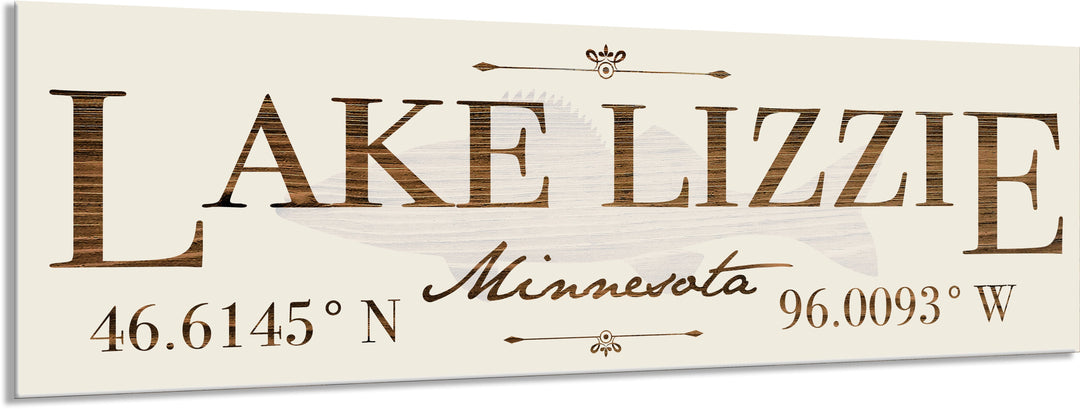 FP1412 - Lake Lizzie, IN Engraved Stick (Standard)