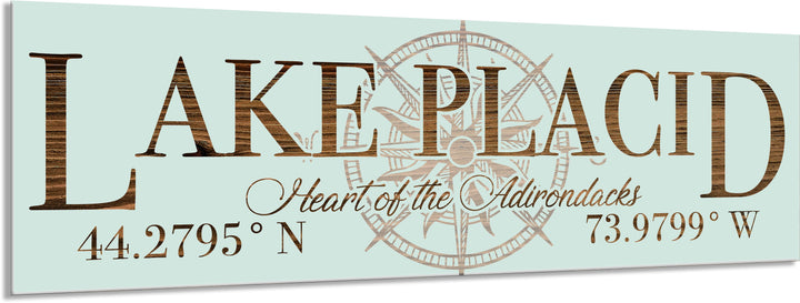 FP1112 - Lake Placid Heart of the Adirondacks, NY Engraved Stick (Silver)