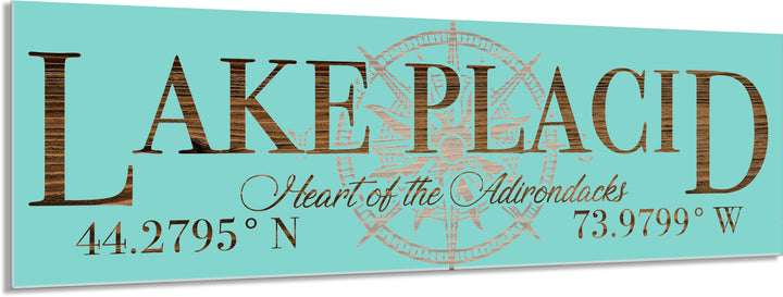 FP1112 - Lake Placid Heart of the Adirondacks, NY Engraved Stick (Silver)