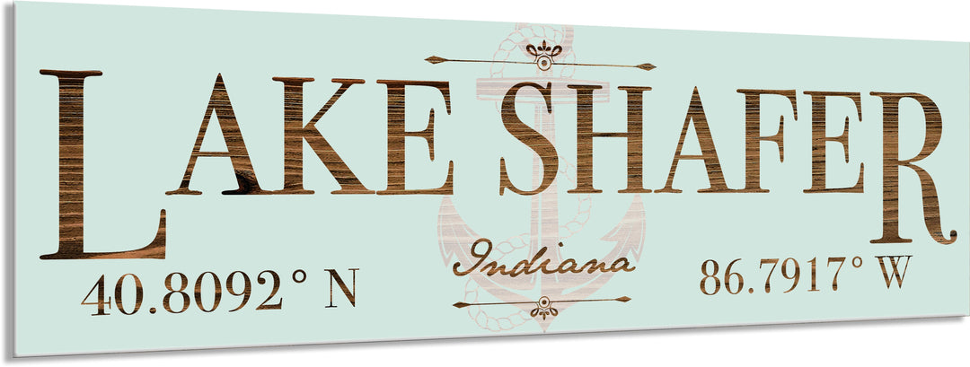 FP0976 - Lake Shafer, IN Engraved Stick (Standard)