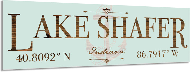 FP0976 - Lake Shafer, IN Engraved Stick (Standard)