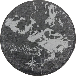 Lake Vermilion Slate RD Coaster Set (Standard)