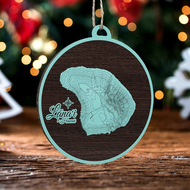 FP1584 - Lana'i, HI Engraved Ornament (Standard)