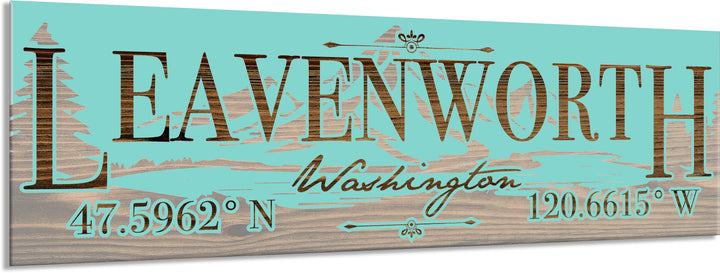 FP0992 - Leavenworth, WA Engraved Stick (Standard)