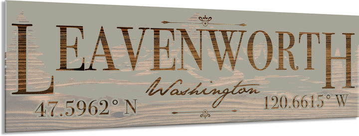 FP0992 - Leavenworth, WA Engraved Stick (Standard)