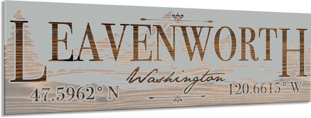 FP0992 - Leavenworth, WA Engraved Stick (Standard)