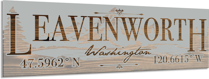 FP0992 - Leavenworth, WA Engraved Stick (Standard)