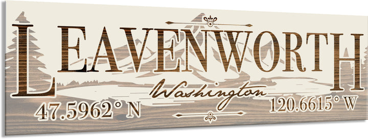 FP0992 - Leavenworth, WA Engraved Stick (Standard)